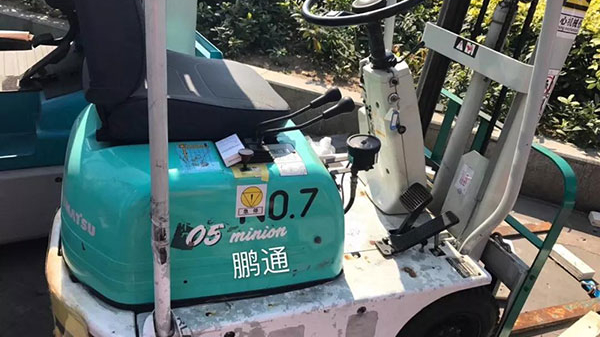 二手叉車進口報關